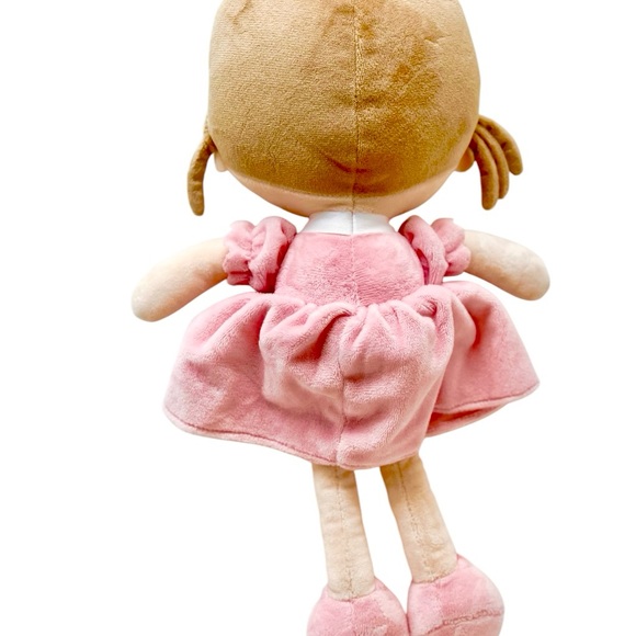 Girl Pink Plush Doll - Picture 5 of 6